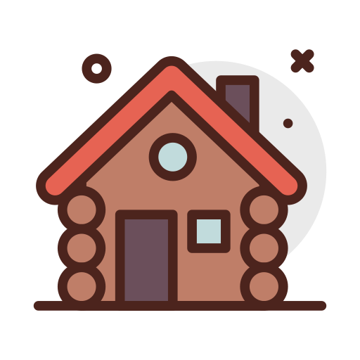Wood house